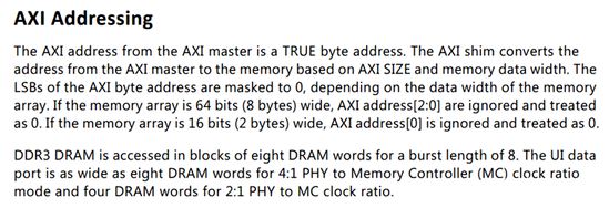 ZYNQ中,AXI总线逻辑地址与DDR3的物理地址
